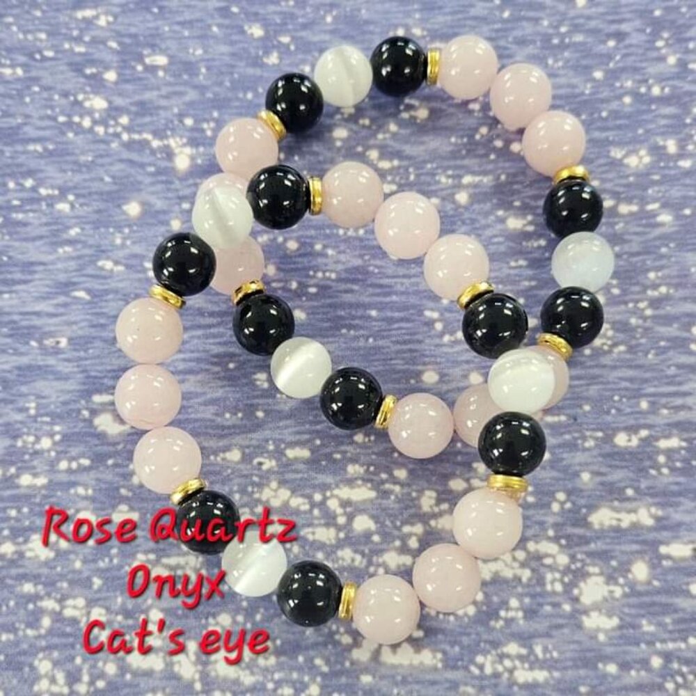 Hand made healing stone bracelet